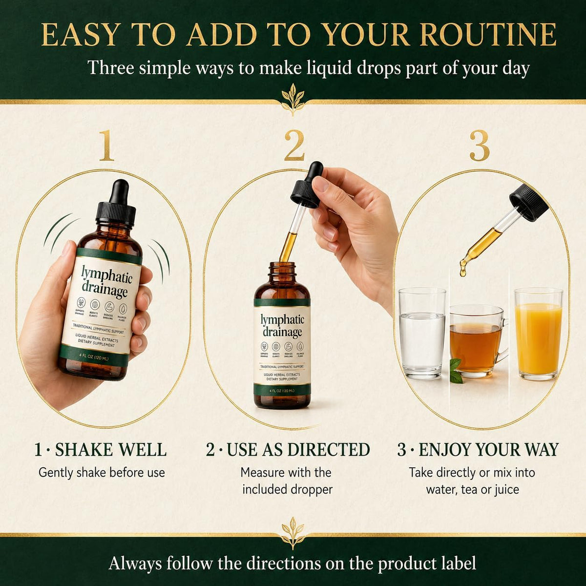 Lymphatic Drainage Drops